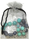 Lot of 44 Pieces of Women's Jasper & Turquoise Necklace And Earrings -
