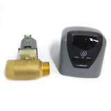 LeakSmart Brass 1-in Compression x 1-in Quarter Turn Straight Valve -
