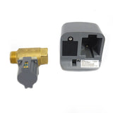 LeakSmart Brass 1-in Compression x 1-in Quarter Turn Straight Valve -