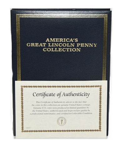 American Coin Treasures America's Great 1909-2016 Lincoln Penny Collection -