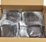 Lot of 34 Pieces of Women's Long Bead Burgundy Necklace -