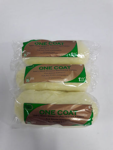 MERIT PRO 00104 9" x 1-1/4" One Coat Roller Cover - 3 Pack -
