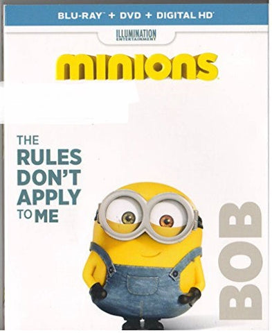 Minions with Exclusive CharContent Blu-Ray Sandra Bullock, Jon Hamm -