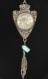 American Coin Treasures Buffalo Nickel Arrowhead Coin Pendant -