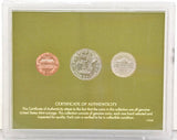 American Coin Treasure 1938 Jefferson Nickel, 1979 Susan B. Dollar & 1959 Penny -
