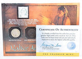 Native Americans 1926 Buffalo Nickel, 1902 Indian Head Penny & 1989 Stamp -