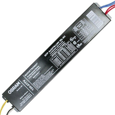 Sylvania 49747 4 Lamp Instant Start Fluorescent Lamp Ballast, Case of 10 -