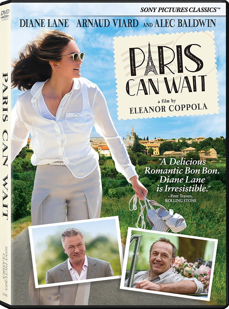 Paris Can Wait DVD Diane Lane, Alec Baldwin -