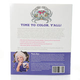 Paula Deen "Life's a Beach" & "Southern Charm" Coloring Books w/ Colored Pencils -