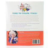 Paula Deen "Life's a Beach" & "Southern Charm" Coloring Books w/ Colored Pencils -
