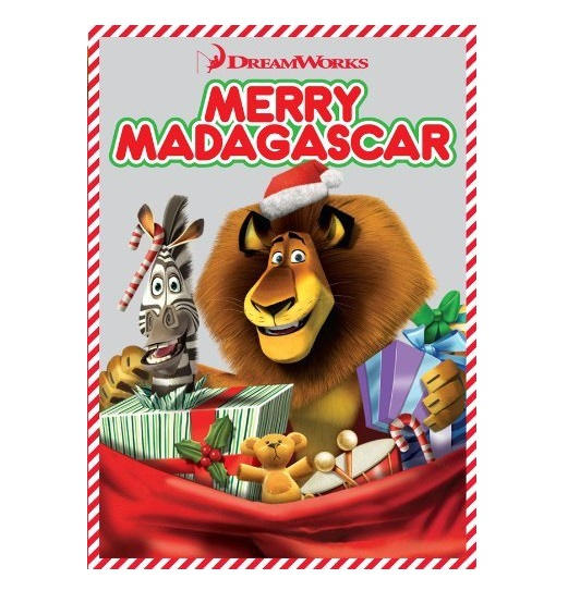 Merry Madagascar DVD -