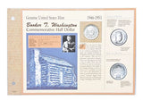 1909-Present Blank Planchet Penny & 1946-1951 Booker T. Washington Half Dollar -