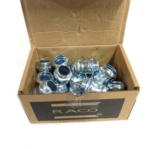 RACO 3/4 x 3/4 in. Steel Compression Connector, Case of 25 -