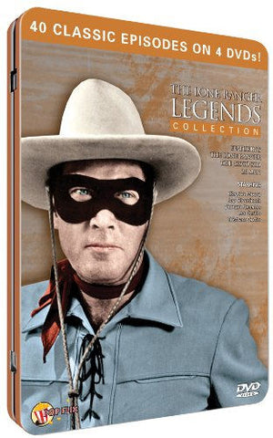 Lone Ranger Legends Box Set 4 CDs Collection DVD -