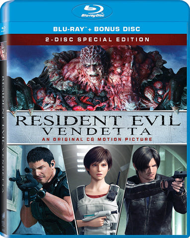 Resident Evil: Vendetta Blu-Ray Takanori Tsujimoto -