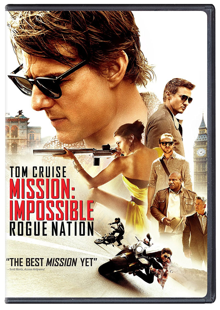 Mission: Impossible-Rogue Nation DVD Tom Cruise, Jeremy Renner -