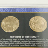 American Coin Treasure First & Last Collection Sacagawea Dollars 2000 & 2015 -