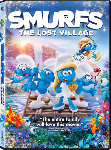 Smurfs: The Lost Village DVD -