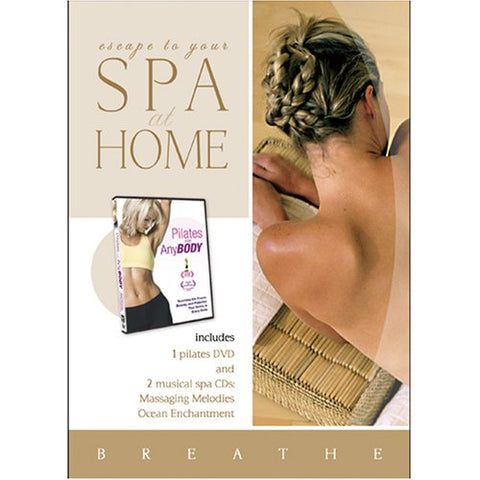 Spa at Home: Pilates for Any Body DVD with 2 CDs -