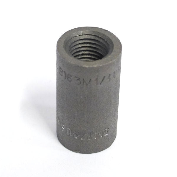 Capitol MFG 1/4 in. Threaded 3000# Carbon Steel Forged Coupling - Pack of 25 -