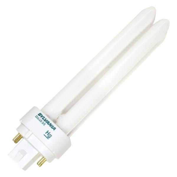 Sylvania 20459 Compact Fluorescent Light Bulb, 21W, Cool White, Case of 50 -