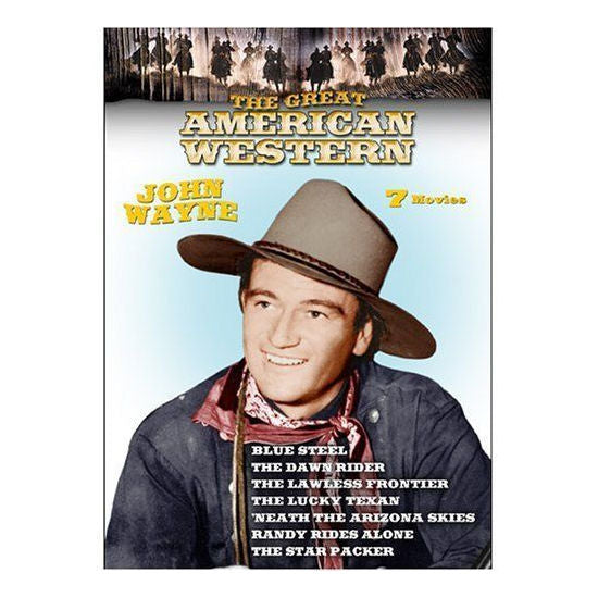 The Great American Western DVD 7-Films John Wayne NEW -