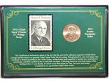 American Coin Treasure Harry S Truman Coin & Stamp Collection -