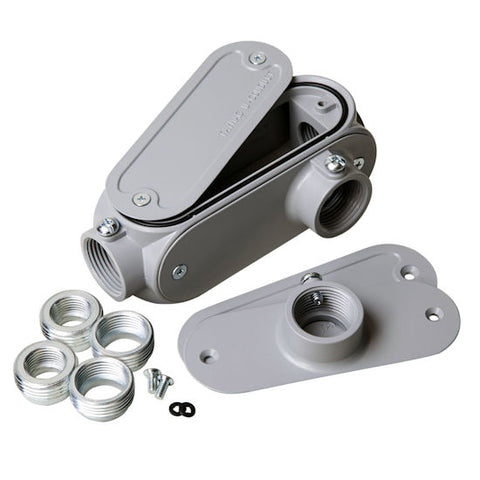 Hubbell UCB050 10-In-1 Universal 1/2" Conduit Outlet Body -