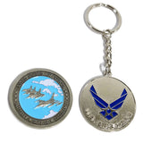 United States Challenge Coin & U.S. Air Force Keychain -