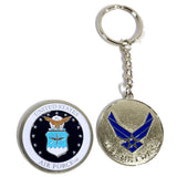 United States Challenge Coin & U.S. Air Force Keychain -