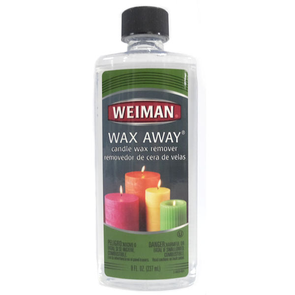 Weiman Wax Away Candle Wax Remover, 8 oz Bottle -