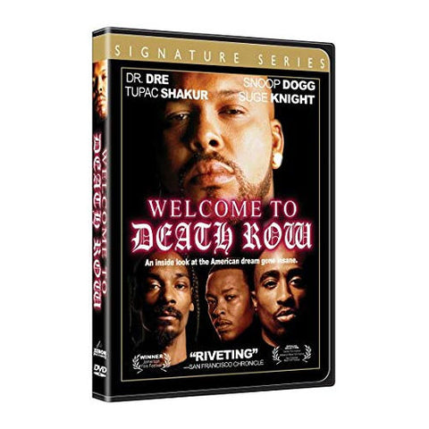 Welcome to Death Row DVD Dr. Dre -