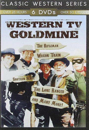 Western TV Goldmine DVD Ann Sheridan, Clayton Moore, Dick Jones -
