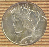 1909-1958 Copper Lincoln Wheat Cent & 1921-1935 Silver Peace Dollar -