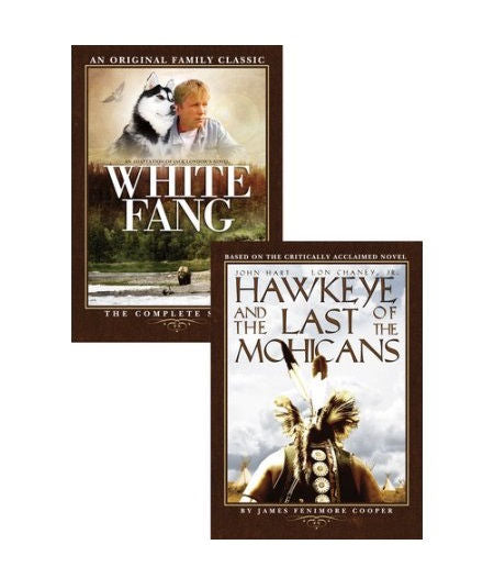 Adventure Collection: White Fang / Hawkeye and The Last Of The Mohicans DVD -