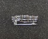 Lot of 46 Pieces Women's White Topaz Pins -