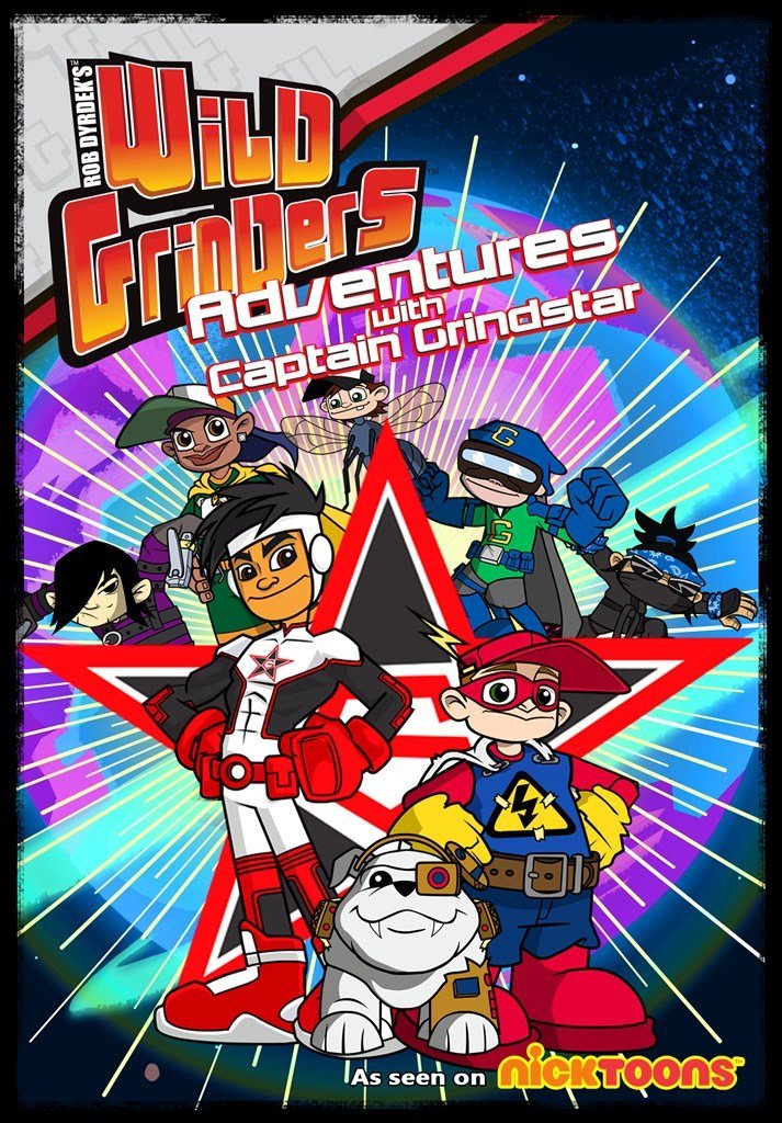 Wild Grinders: Adventures With Captain Grindstar DVD Rob Dyrdek -