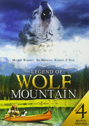 The Legend of Wolf Mountain DVD Mickey Rooney, Robert Z'Dar -
