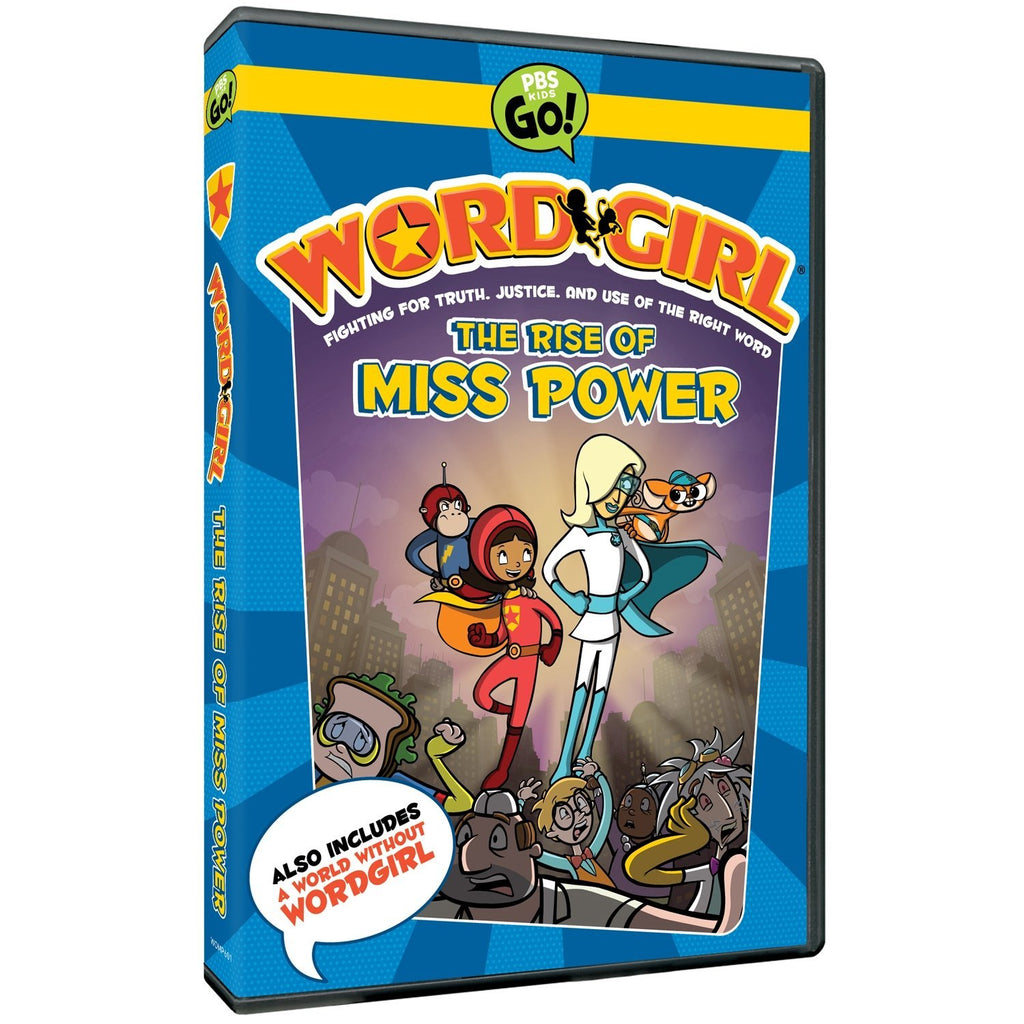 WordGirl: The Rise of Miss Power DVD -